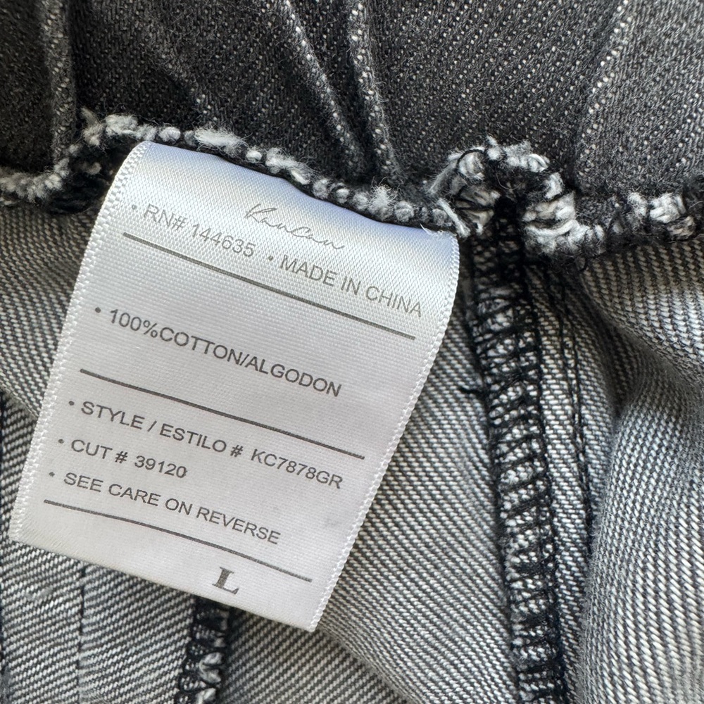 KanCan Gray Tie-Waist Pants - Picture 8 of 9
